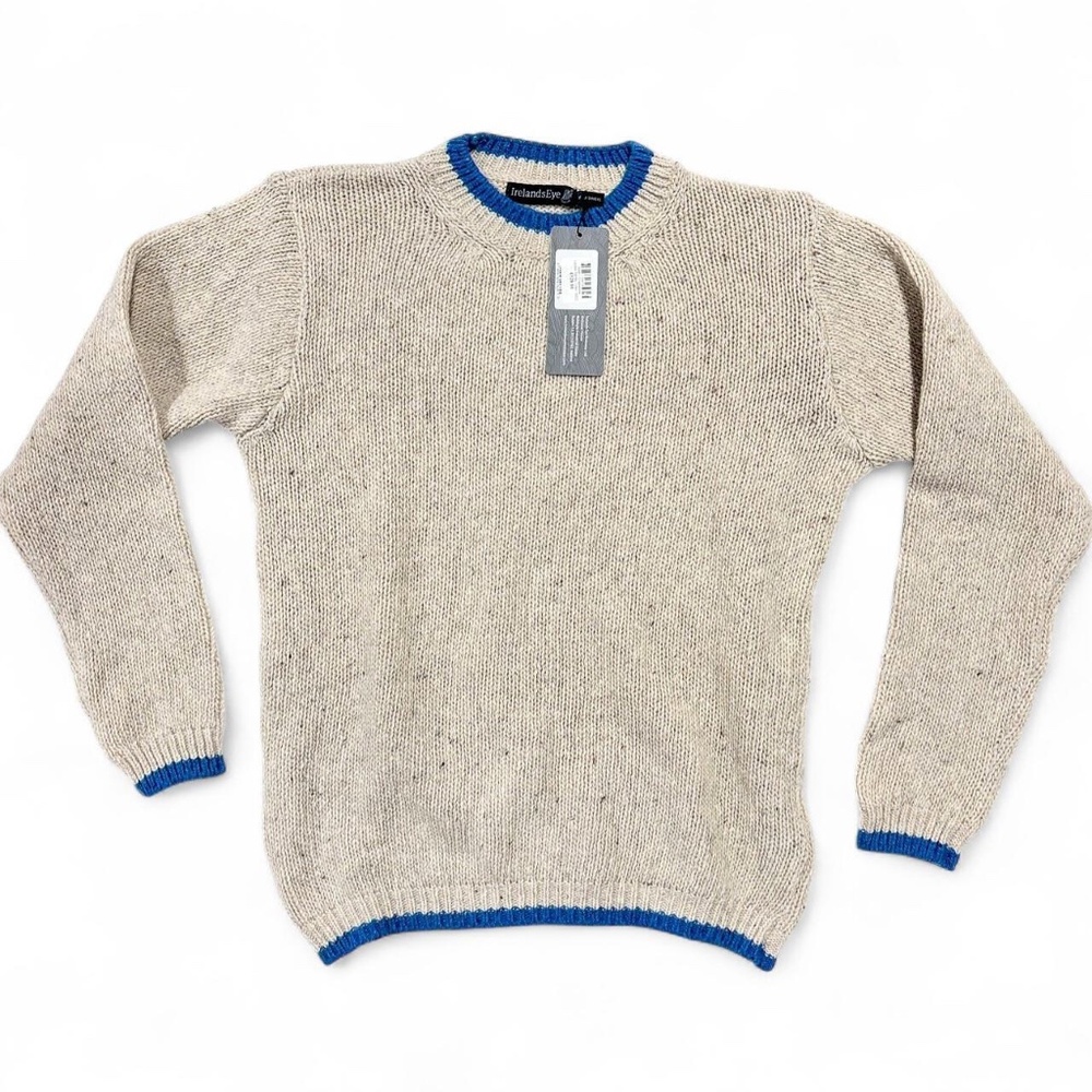 NWT Irish Wool Cashmere Knit Sweater